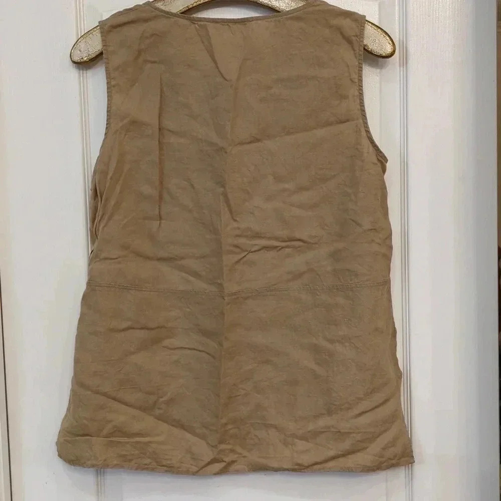 Linen Tank Top - Picture 5 of 9